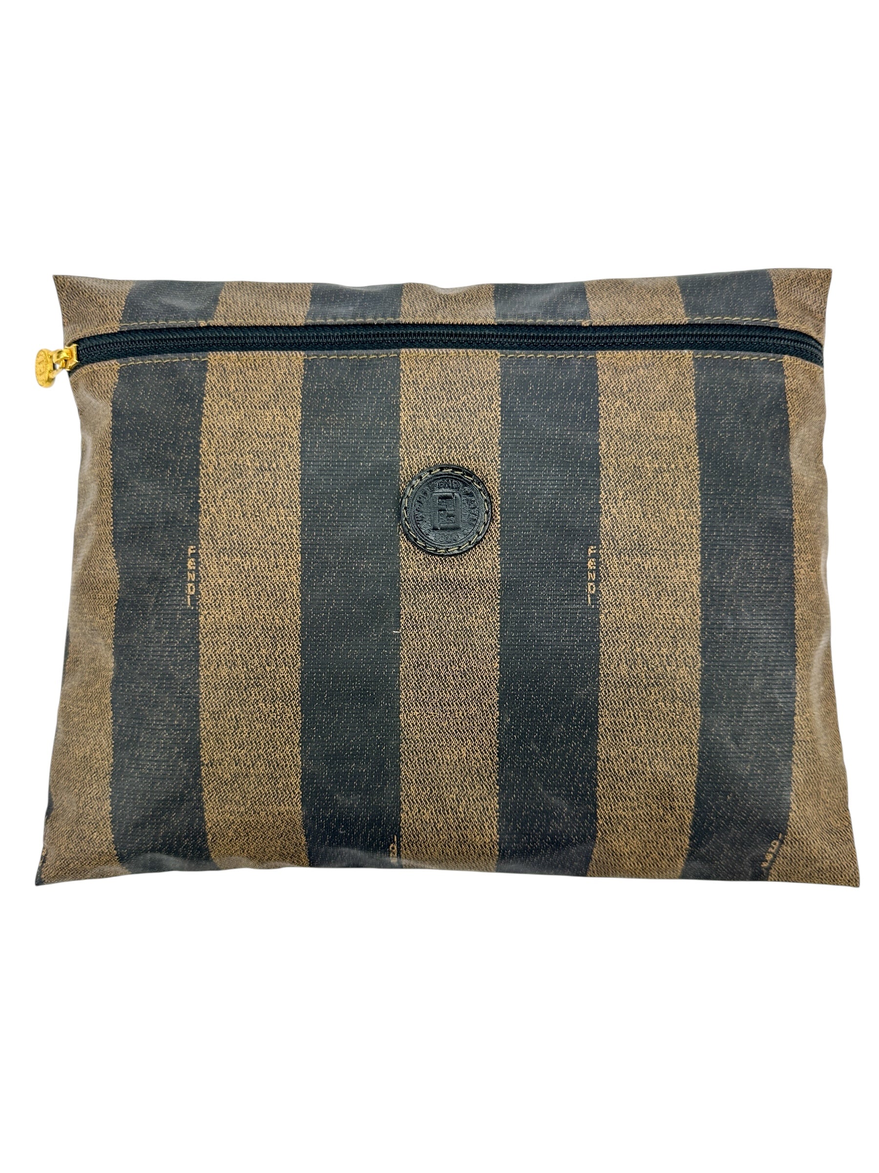 Fendi Pequin Zipper Pouch