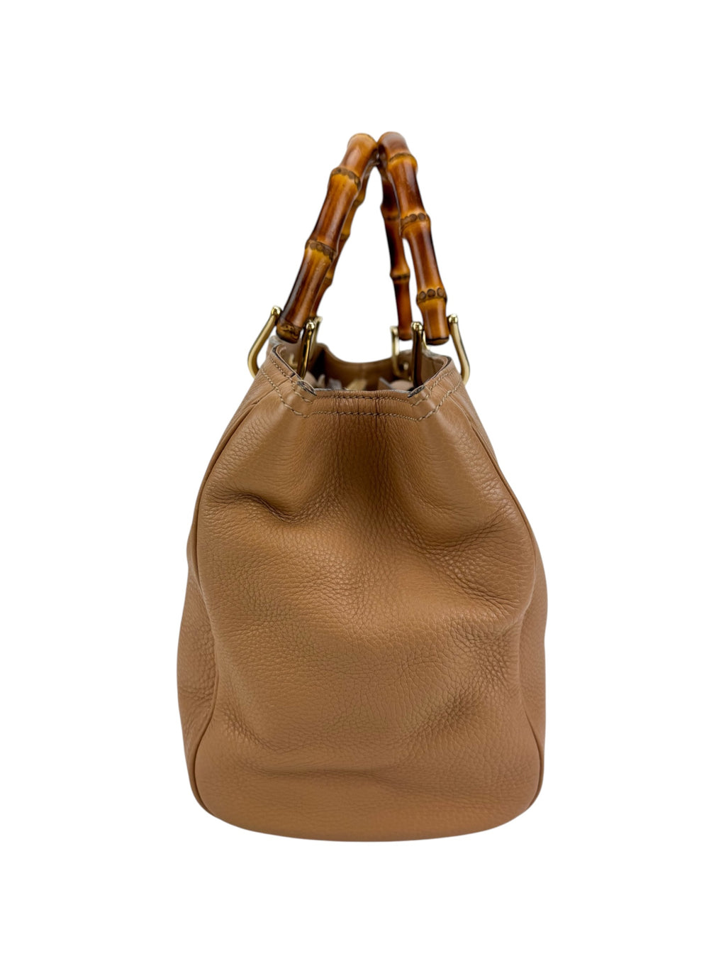 Gucci Beige Medium Bamboo Shopper Tote