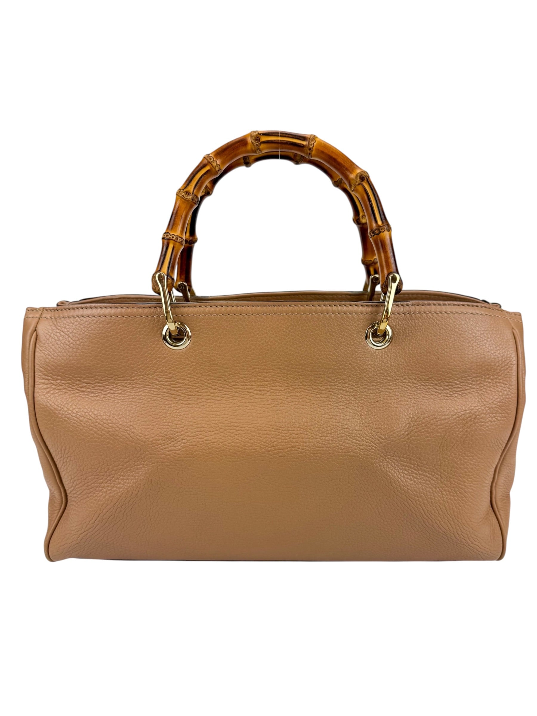 Gucci Beige Medium Bamboo Shopper Tote