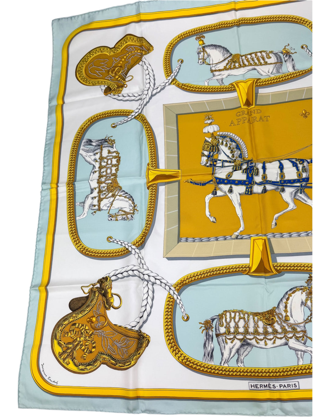 Hermès Grand Apparat Silk Scarf 90