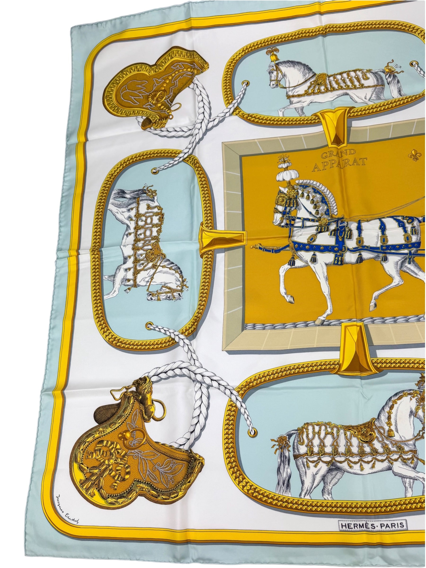 Hermès Grand Apparat Silk Scarf 90