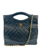 Chanel Vintage Black 31 Shopping Bag