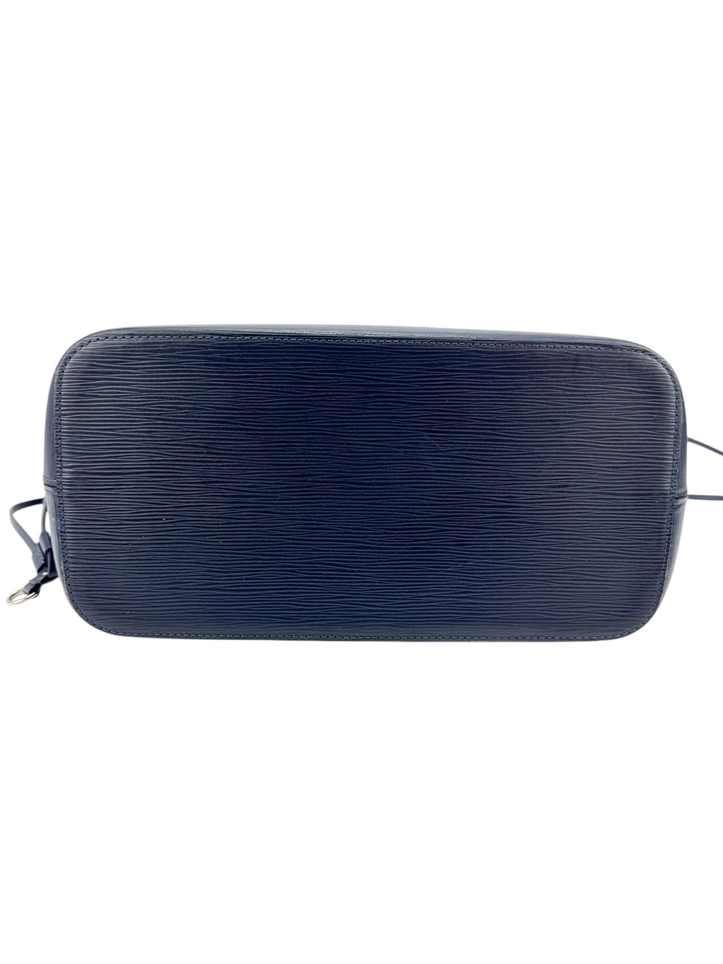 Louis Vuitton Navy Epi Leather Neverfull MM w/ Pouch