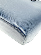 Louis Vuitton Navy Epi Leather Neverfull MM w/ Pouch