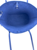 Louis Vuitton Navy Epi Leather Neverfull MM w/ Pouch