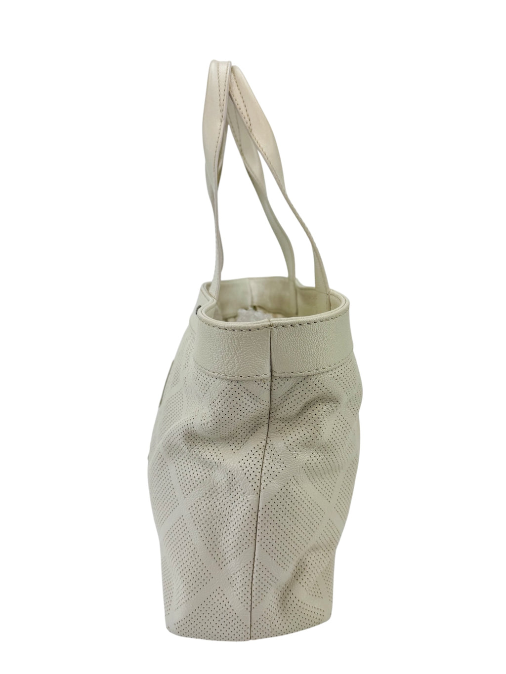 Chanel Coco Ivory Leather Tote