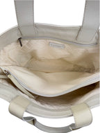 Chanel Coco Ivory Leather Tote