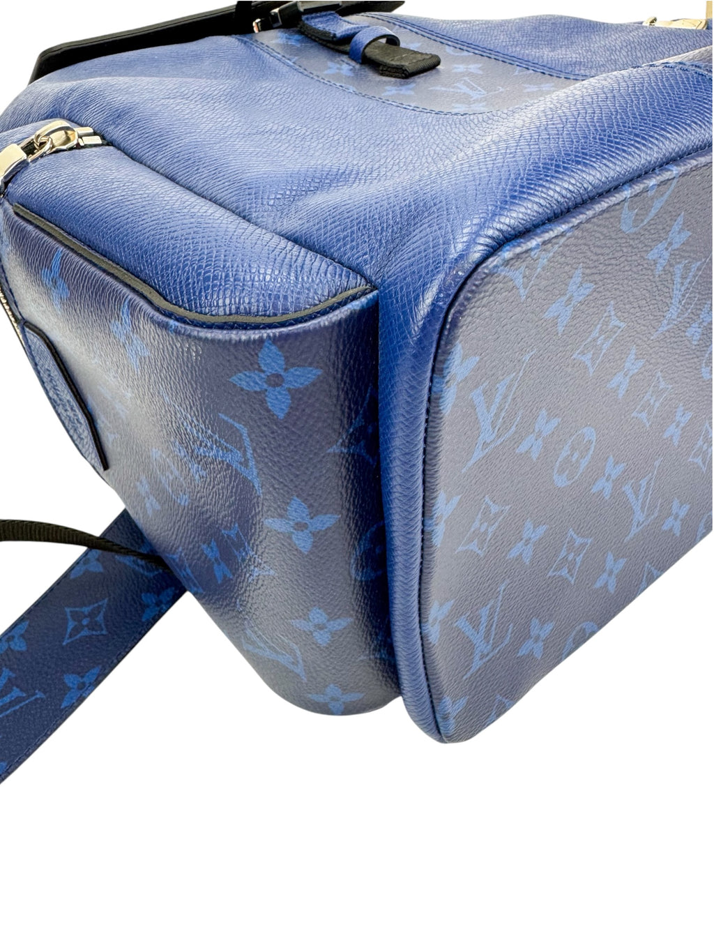 Louis Vuitton Monogram Cobalt Discovery Backpack