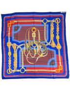 Hermès Coaching Silk Scarf 90