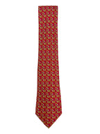 Hermès Men's Red Tie