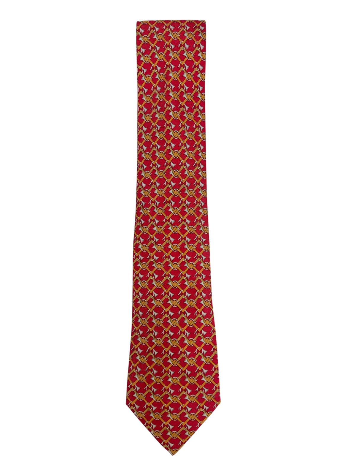 Hermès Men's Red Tie