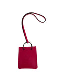 Hermès Pink Shopping Sac Bag Charm