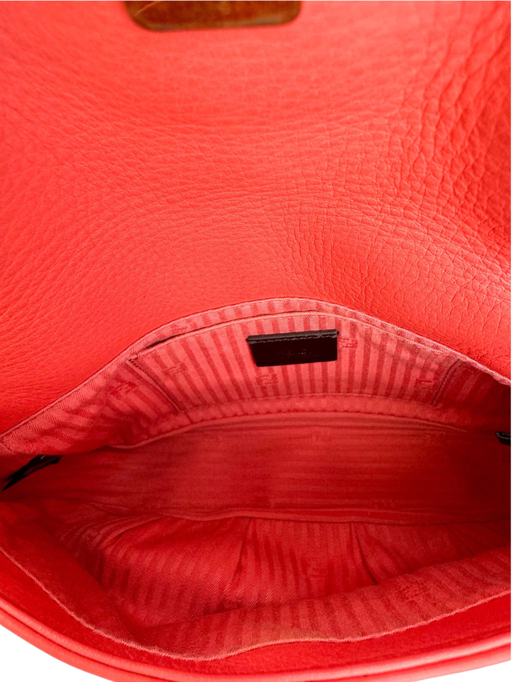 Fendi Pink Leather Fendista Bag