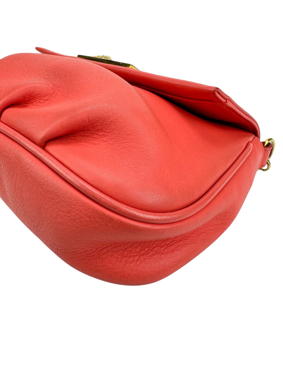 Fendi Pink Leather Fendista Bag
