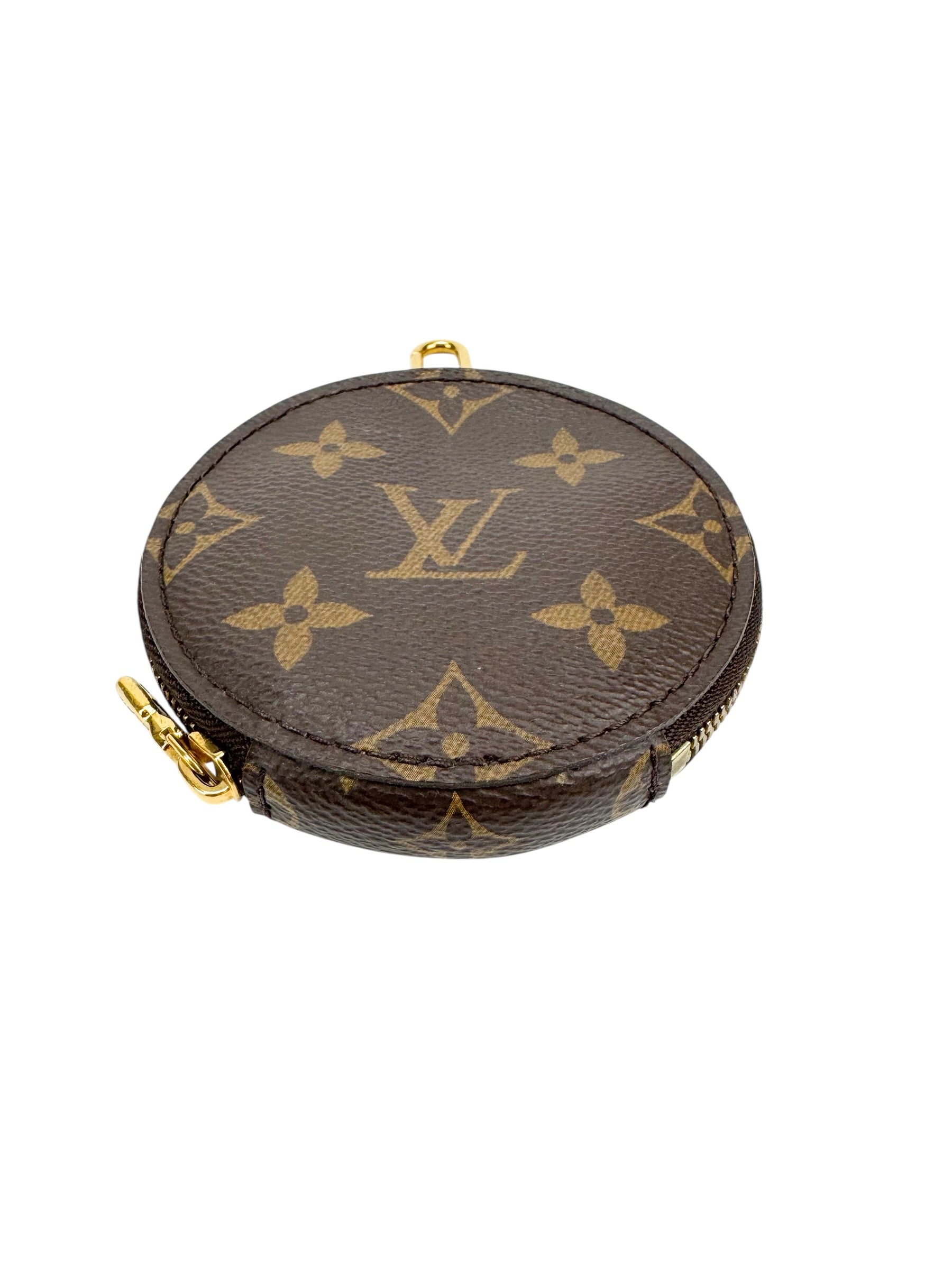 Louis Vuitton Monogram Round Coin Case