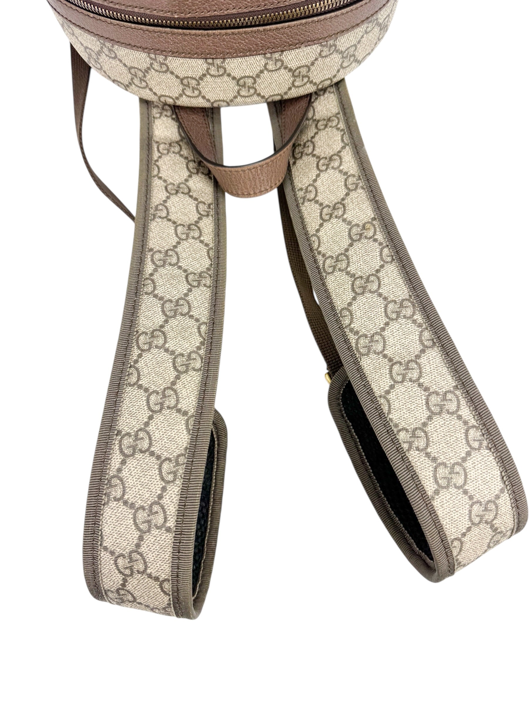 Gucci New Acero GG Supreme Canvas Small Ophidia Day Backpack