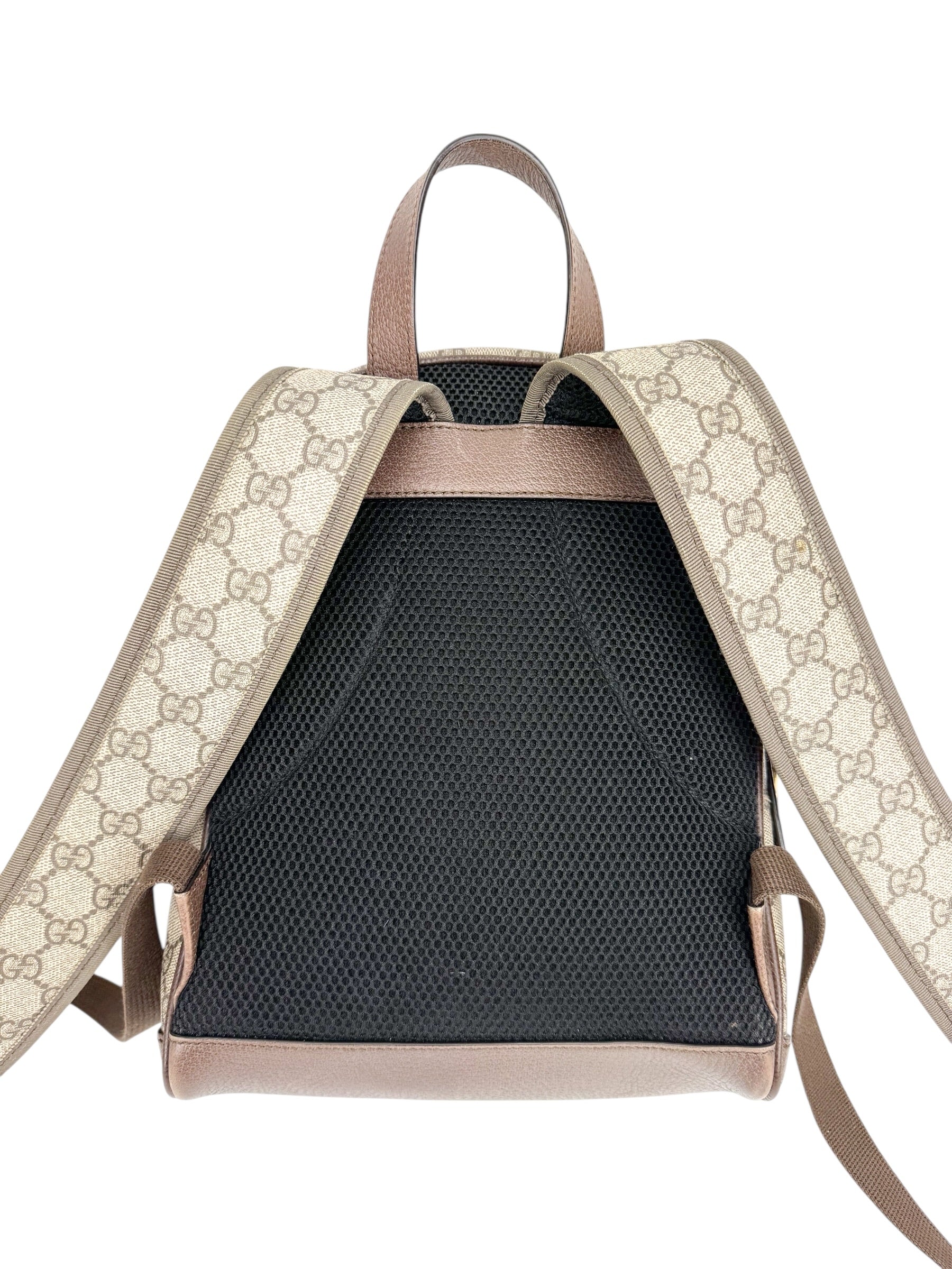 Gucci New Acero GG Supreme Canvas Small Ophidia Day Backpack