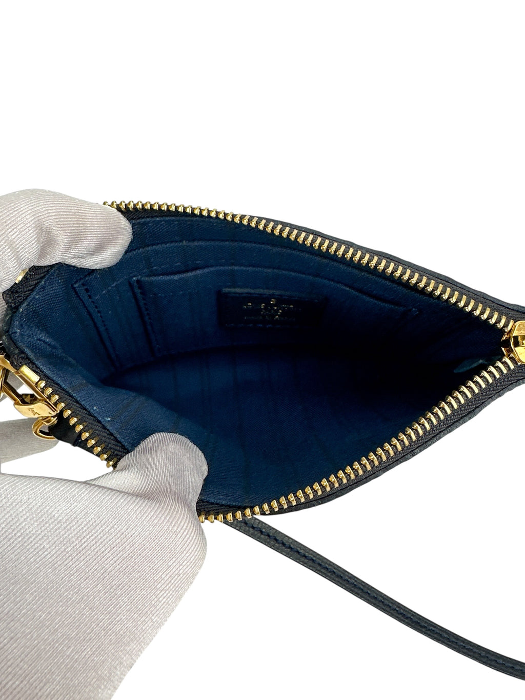 Louis Vuitton Navy Empreinte Citadine Pochette