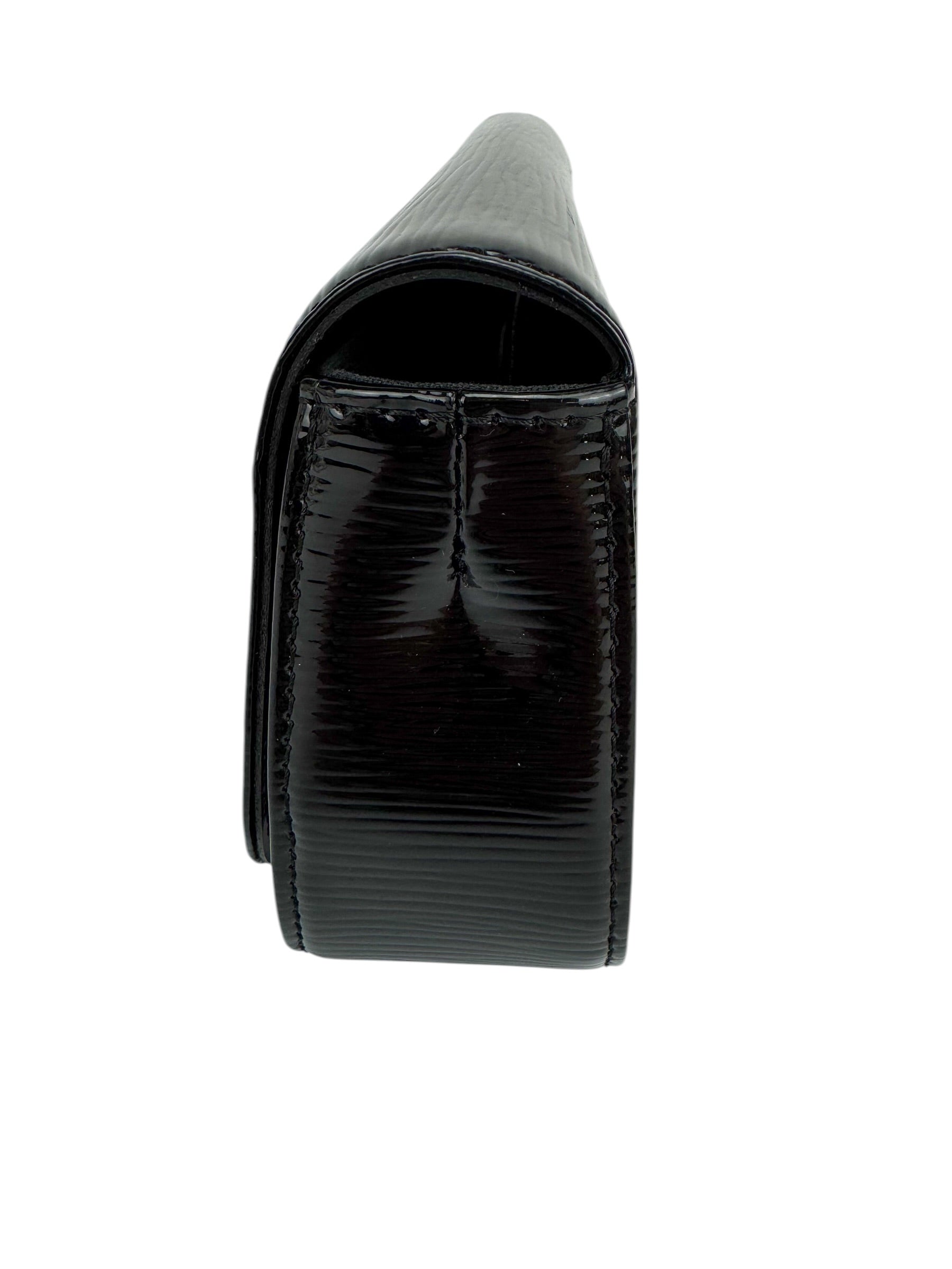 Louis Vuitton Black Epi Electric Sobe Clutch