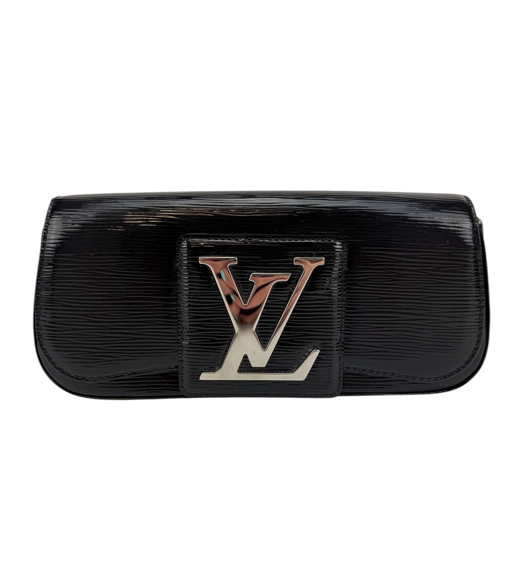 Louis Vuitton Black Epi Electric Sobe Clutch