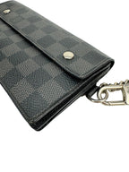 Louis Vuitton Damier Graphite Accordion Wallet Wristlet