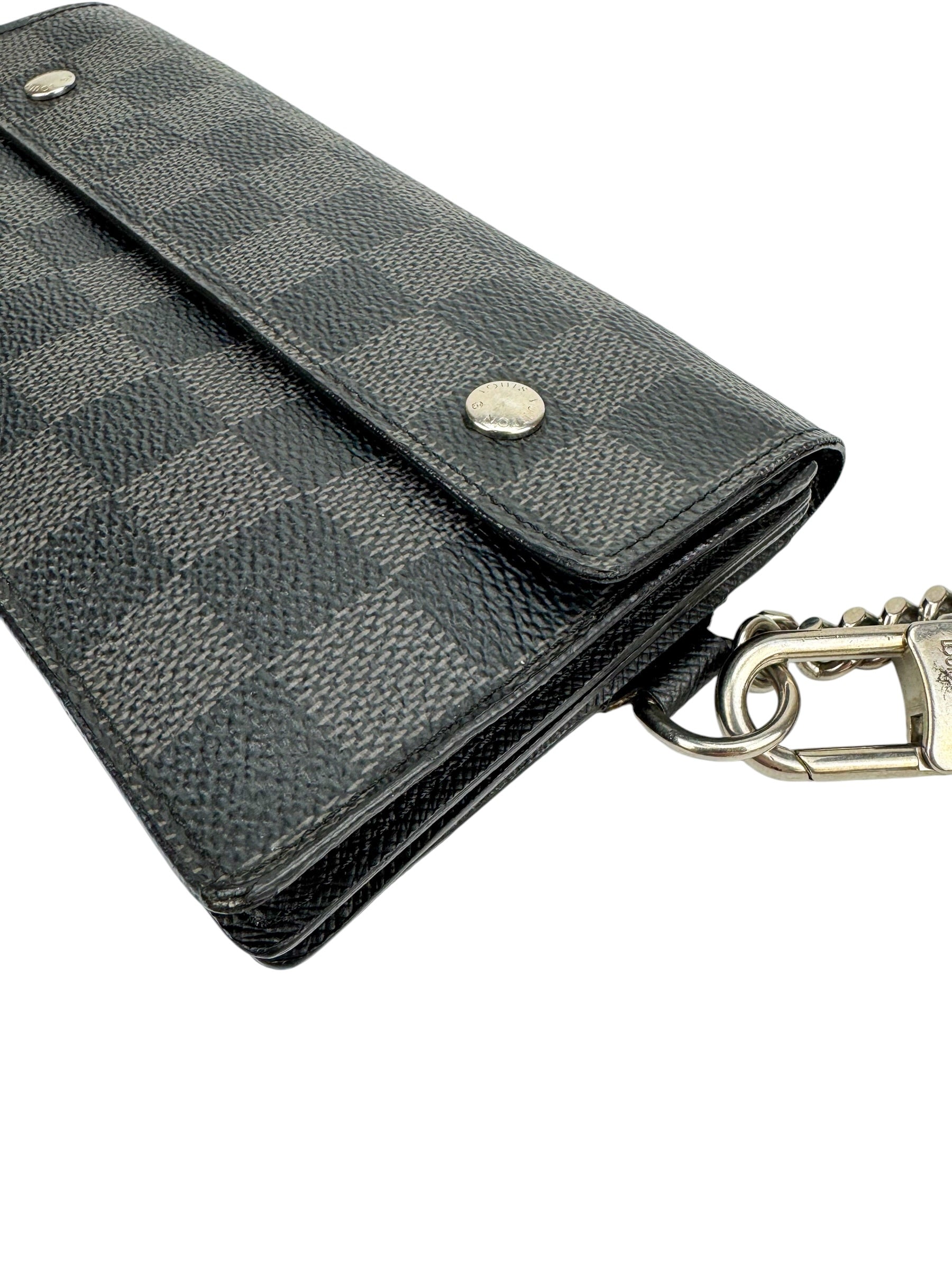 Louis Vuitton Damier Graphite Accordion Wallet Wristlet