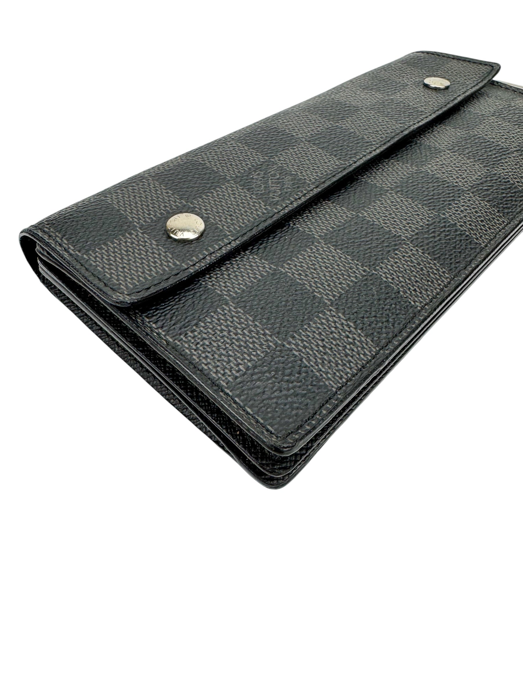 Louis Vuitton Damier Graphite Accordion Wallet Wristlet