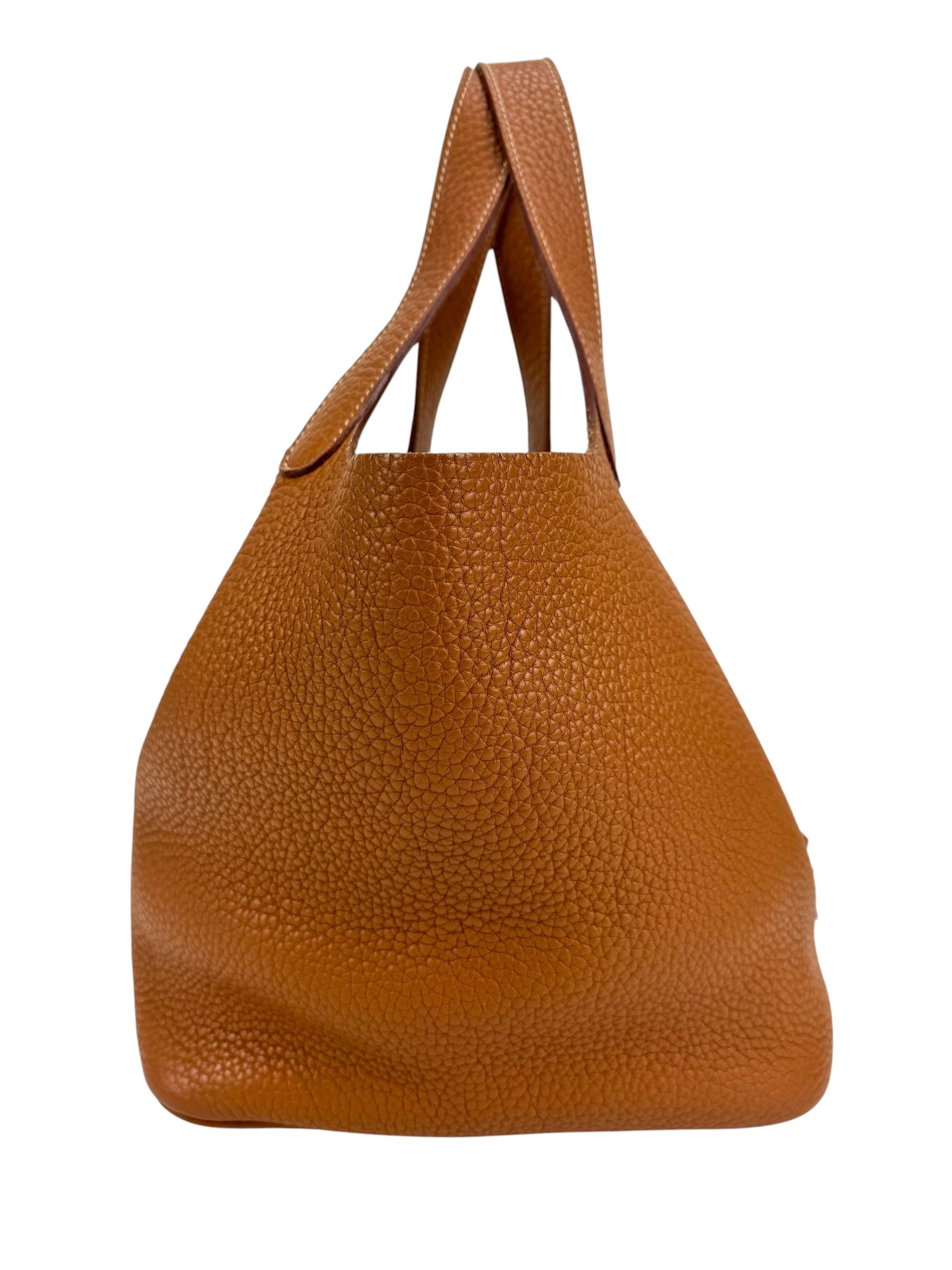 Hermès Gold Togo Picotin 22