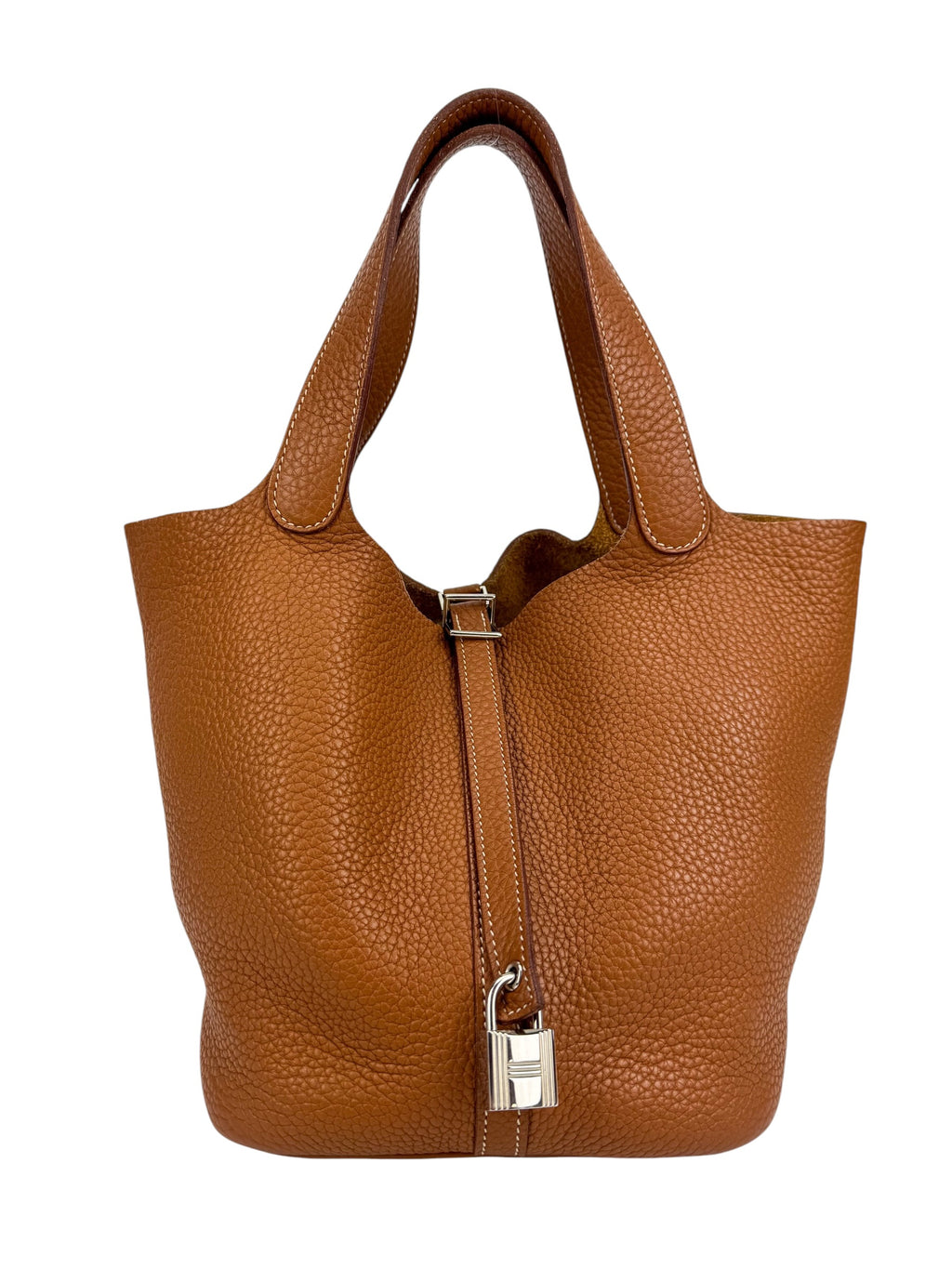Hermès Gold Togo Picotin 22