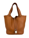Hermès Gold Togo Picotin 22