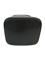 Chanel Vintage Tall Black Caviar Vanity Case