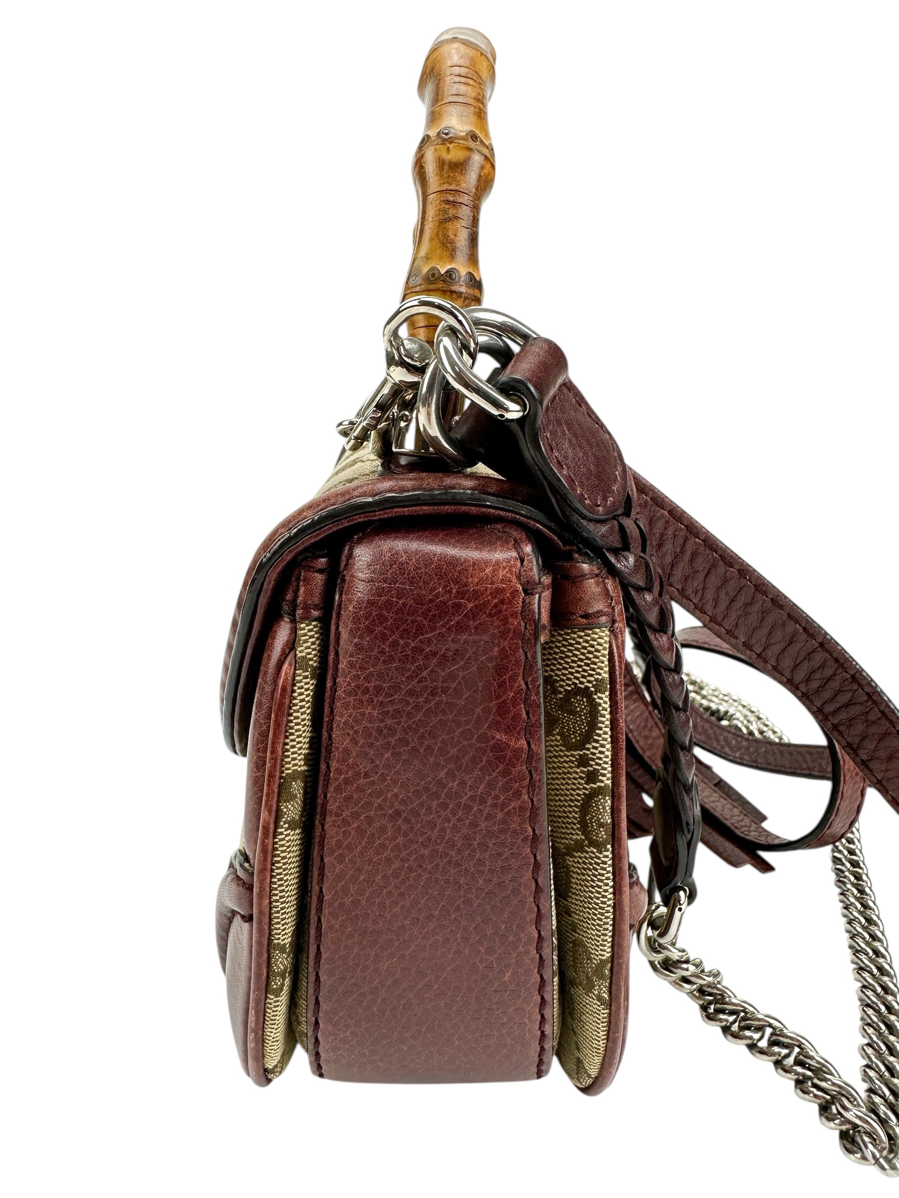 Gucci GG Bamboo Top Handle Bag