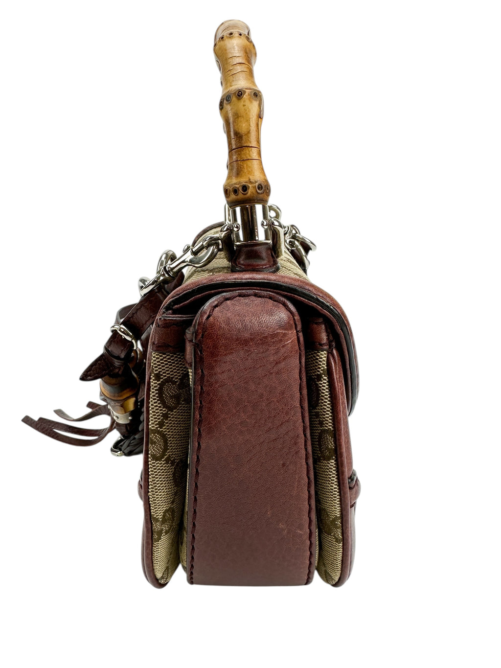 Gucci GG Bamboo Top Handle Bag