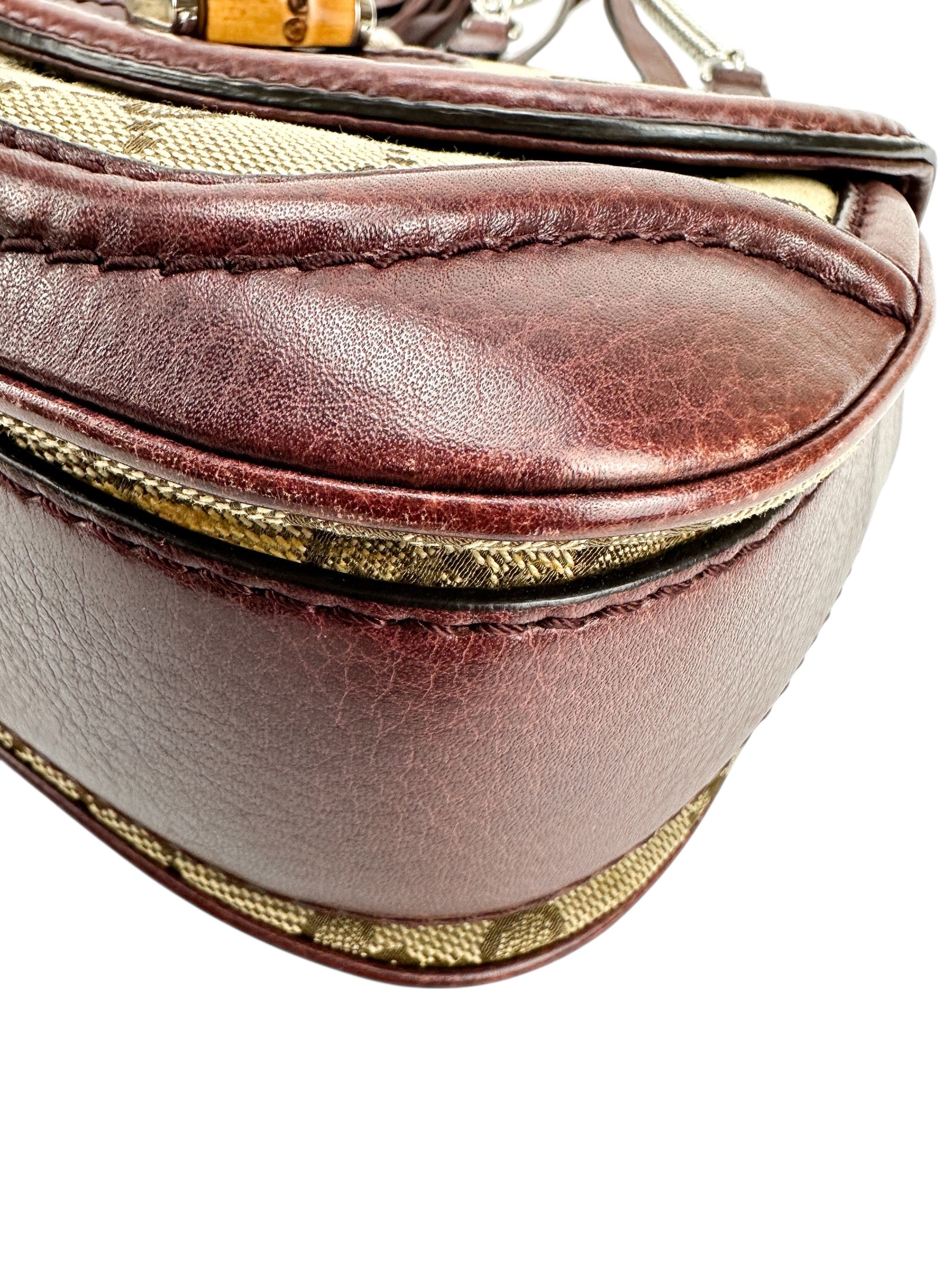 Gucci GG Bamboo Top Handle Bag
